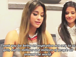 debnamlexa:Demi Lovato and Fifth Harmony’s messages to each other