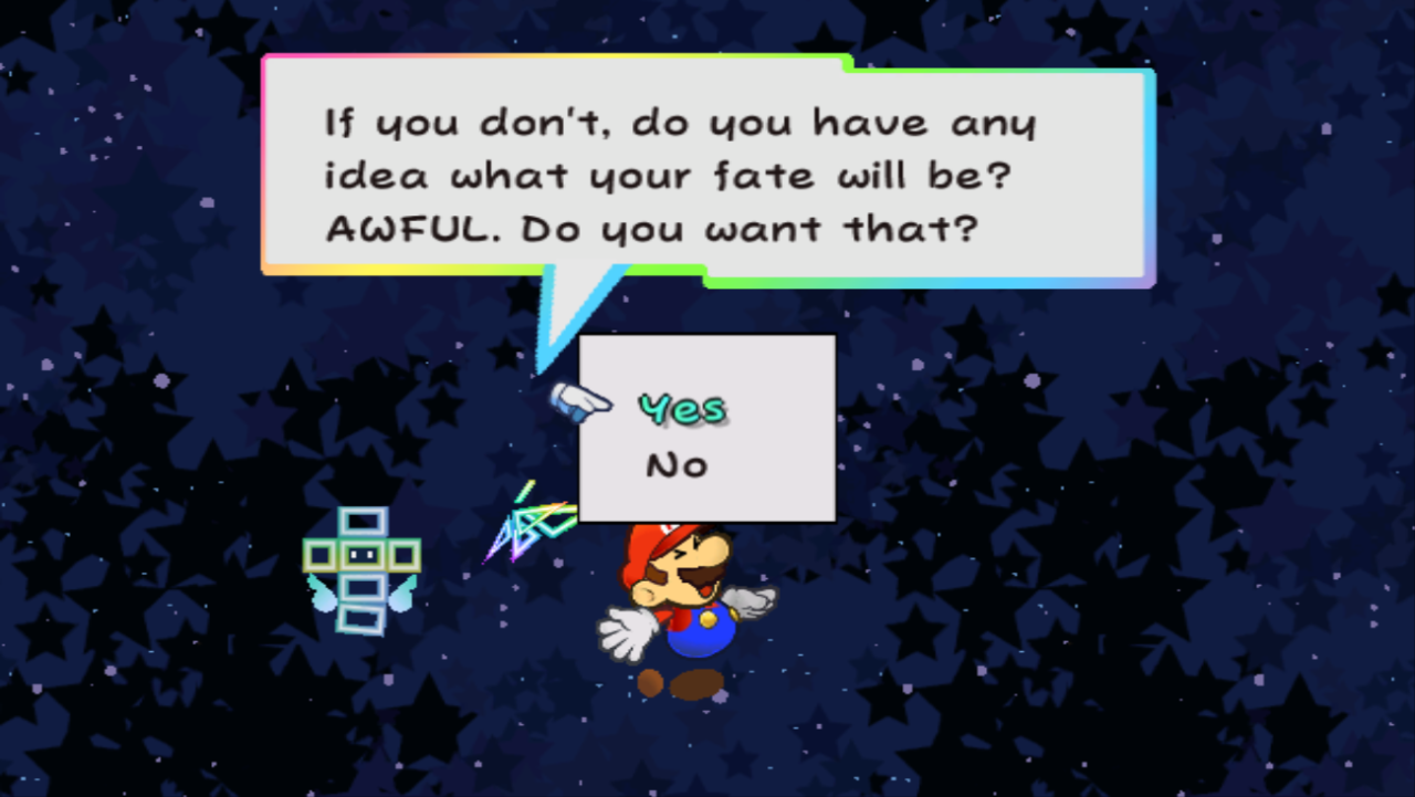 micthemicrophone:  ktullynax:  I always loved how you could be an uncooperative dick