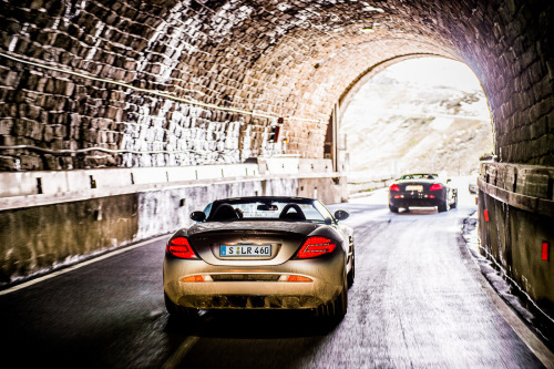 mercedesbenz:  Feel the Difference 2015 Diary - Day 3Yesterday the SLR. CLUB set off towards Kitzbühel. In good cheer, the participants savoured the drive along a fantastic route featuring a wealth of panoramic mountain scenery, while enjoying the ultimat