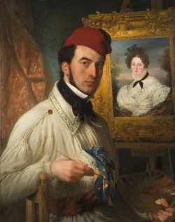 somanyhumanbeings:  Charles Durupt, Autoportrait (1832)