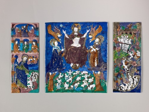 met-robert-lehman:Triptych: The Last Judgment by Master of the Orléans Triptych by Robert Lehman Col