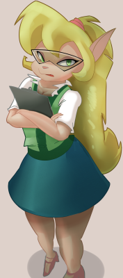 saran-saran:  Callie Briggs dressed as Isabelle. Also, there’s