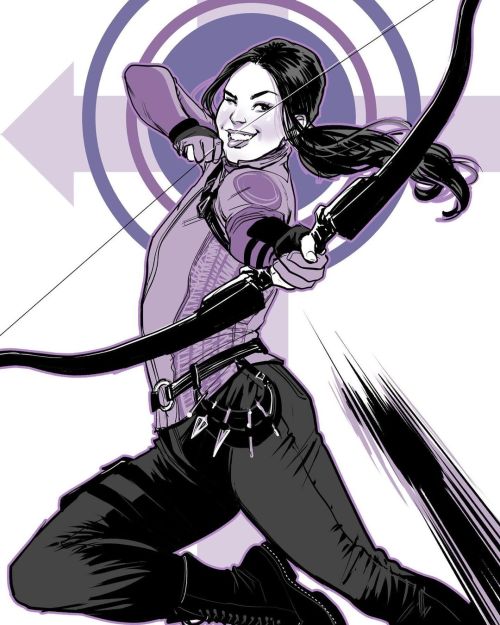 I’m so excited alto see this!!!Kate Bishop is coming!!#Hawkeye #KateBishop #HaileeSteinfeld #mar