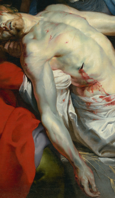 Sir Peter Paul Rubens (1577 – 1640) The Entombment ,detail,1612.