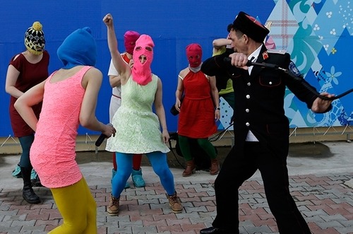 social-justice-news:  Russian protest group “Pussy Riot” have been whipped by