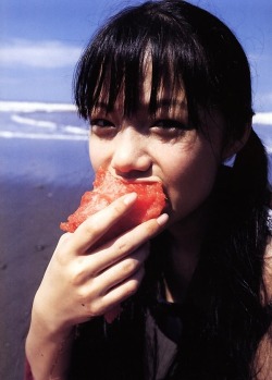 trioxic:Aoi Miyazaki by Kishin Shinoyama