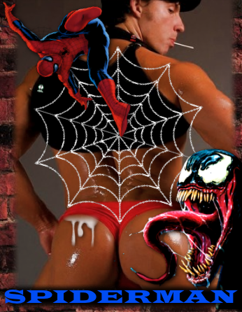 XXX bootycrush:  REESE RIDEOUT as SPIDER-MAN photo