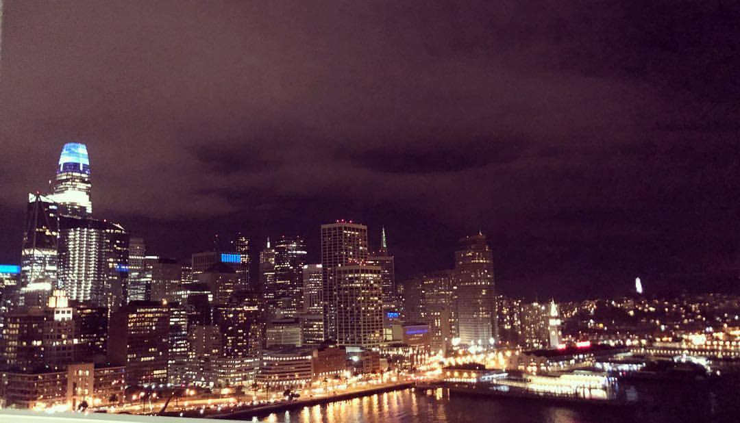 Waterfront in SF.  (at San Francisco-Oakland Bay Bridge) https://www.instagram.com/p/BtHkLIqgTlE/?utm_source=ig_tumblr_share&amp;igshid=1xbslprn3ilna