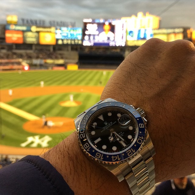 womw:  Check off the bucket list: Game at Yankee Stadium by wxwatches from Instagram