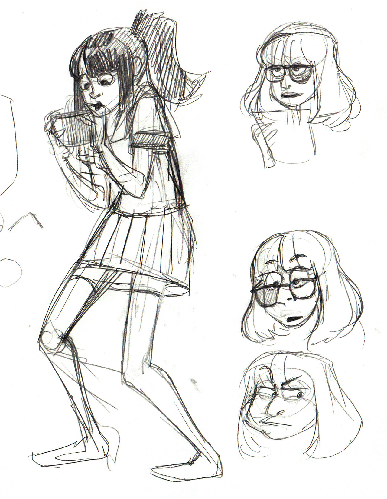 julaita:  As you can see I only know how to draw heads, the rest of the body is unimportant.If