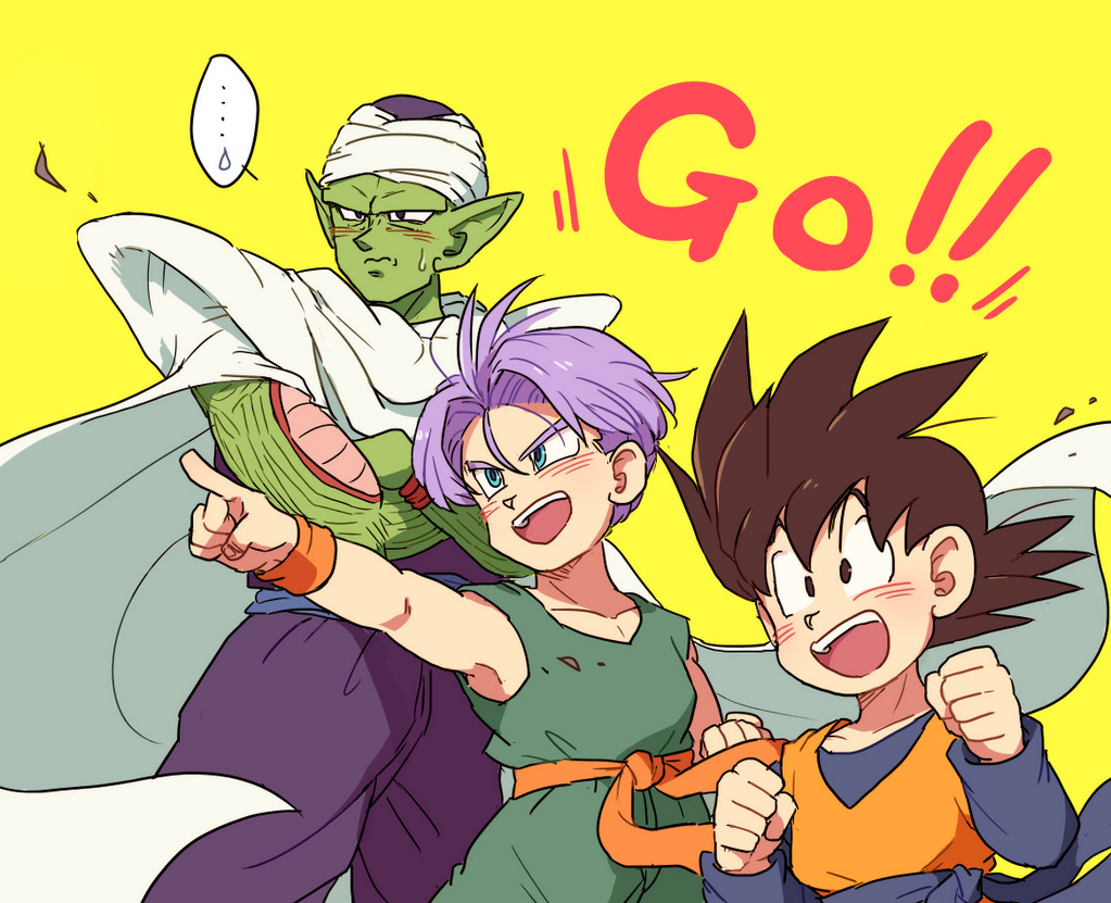 Dbz kid trunks and goten