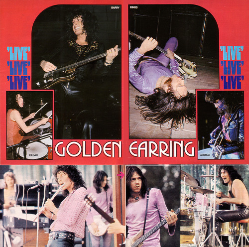 Golden Earring, cool pages from german magazine POPFOTO, 1973