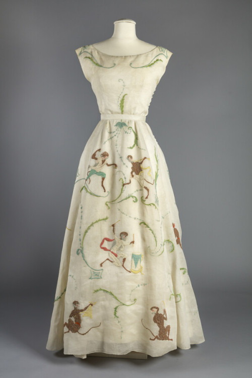 Givenchy dress of Wallis, Duchess of Windsor, 1954From the Maryland Center for History and Culture