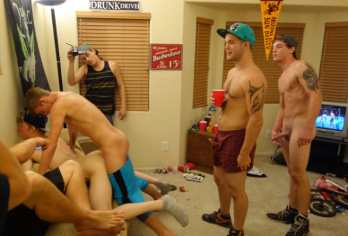 collegeexperimentation:  This pledge can sure take a pounding… Guess we found our new frat bitch…