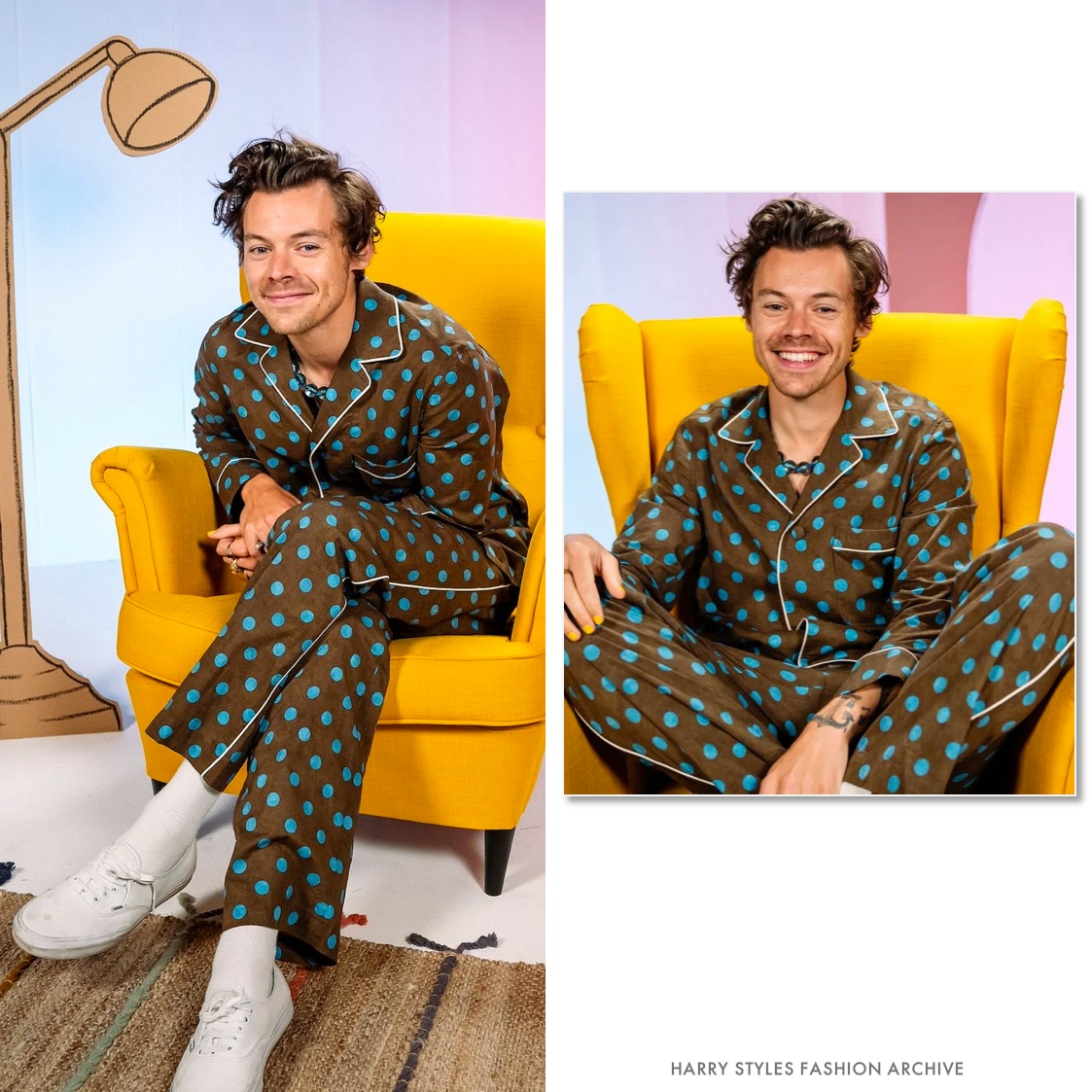 Harry Styles Fashion Archive — Harry for CBeebies Bedtime Stories | airing  May...