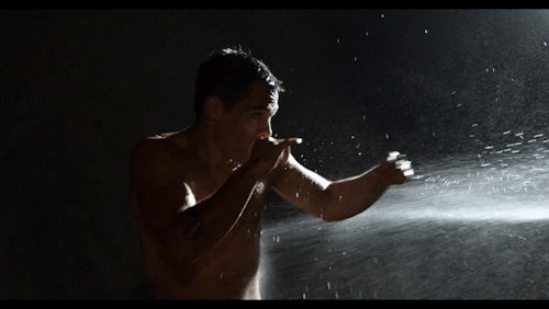 Dylan Sprayberry Shower Boxing By Tyler Shields
