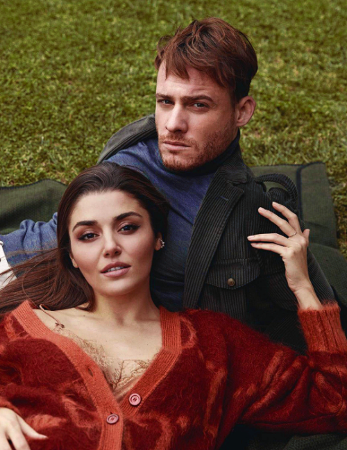 nora-reid:HANDE ERÇEL & KEREM BÜRSIN for HELLO! Turkey