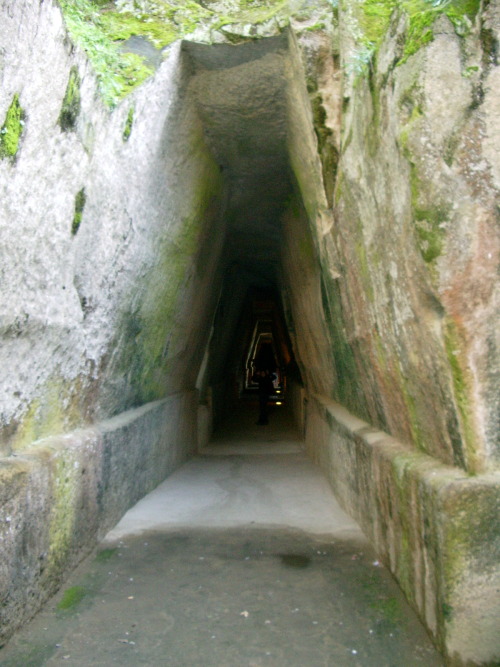 Entrance to the Cave of SibylCumaesource: By Bobbylamouche at fr.wikipedia (photo by Bobbylamouche) 