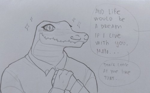 I Had An Idea Of Them Having This Conversation For A Long Time And I Decided To Draw It Finally