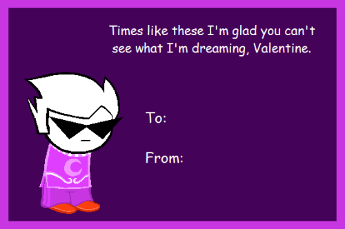 heinousrose:so i made valentines for my boyfriendcredit me losers