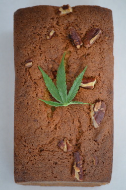 incredible-kush:  Medicated banana walnut