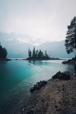 moody-nature:  Little storm above the lake | By Hynek Hampl