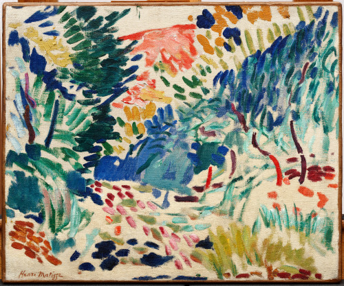 Landscape at CollioureHenri Matisse (French; 1869–1954)Summer 1905Oil on canvasThe Museum of Modern 