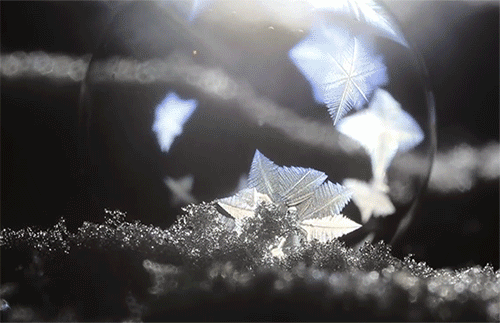 itscolossal: Winter’s Magic: Dramatic Ice Crystals Formed in Ephemeral Spheres