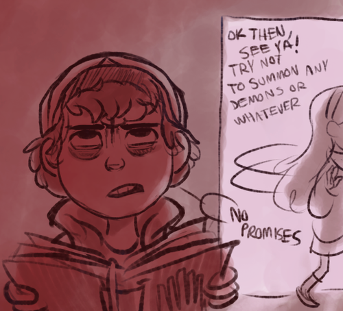 B) You Got Any Headcanons On Dipper's First Curse And What Mabel's Reaction To It Was?
