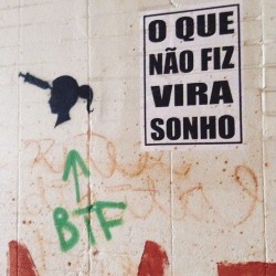 Tenha fé na vida..