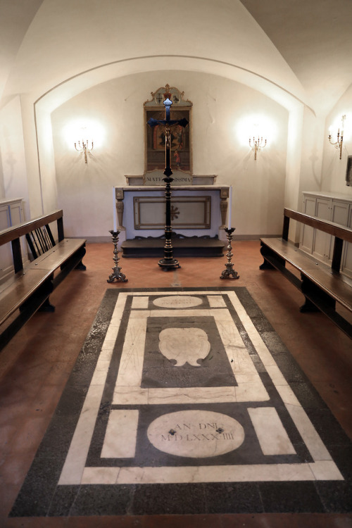 Mortuary Chapel in Cappella Della Pura. Santa Maria Novella, Florence.