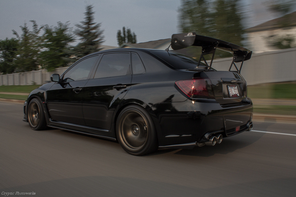 upyourexhaust:  Chris’s Bagged GR STI Sedan Photos by Danny Roberts 
