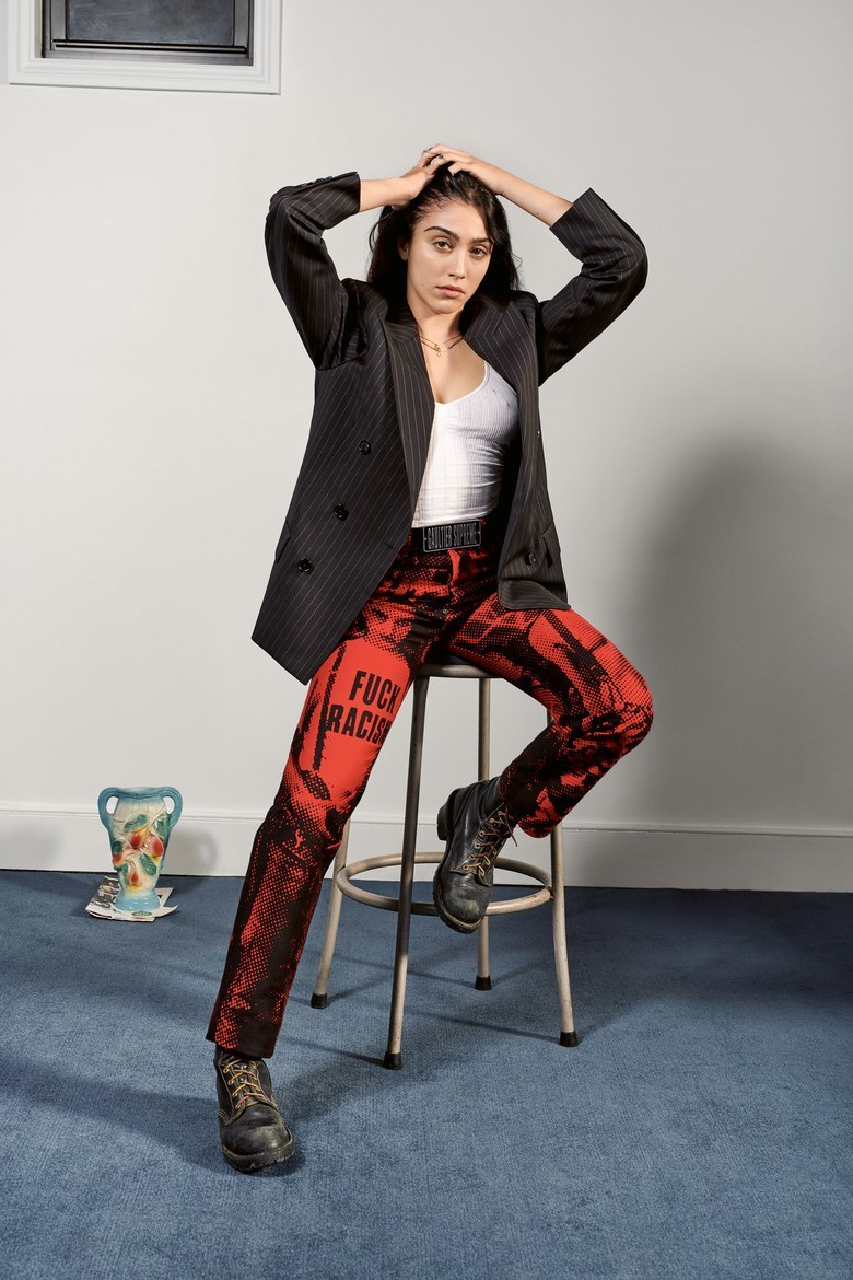 rowdyism:  Lourdes Leon Photo: Courtesy of Supreme x Jean Paul Gaultier