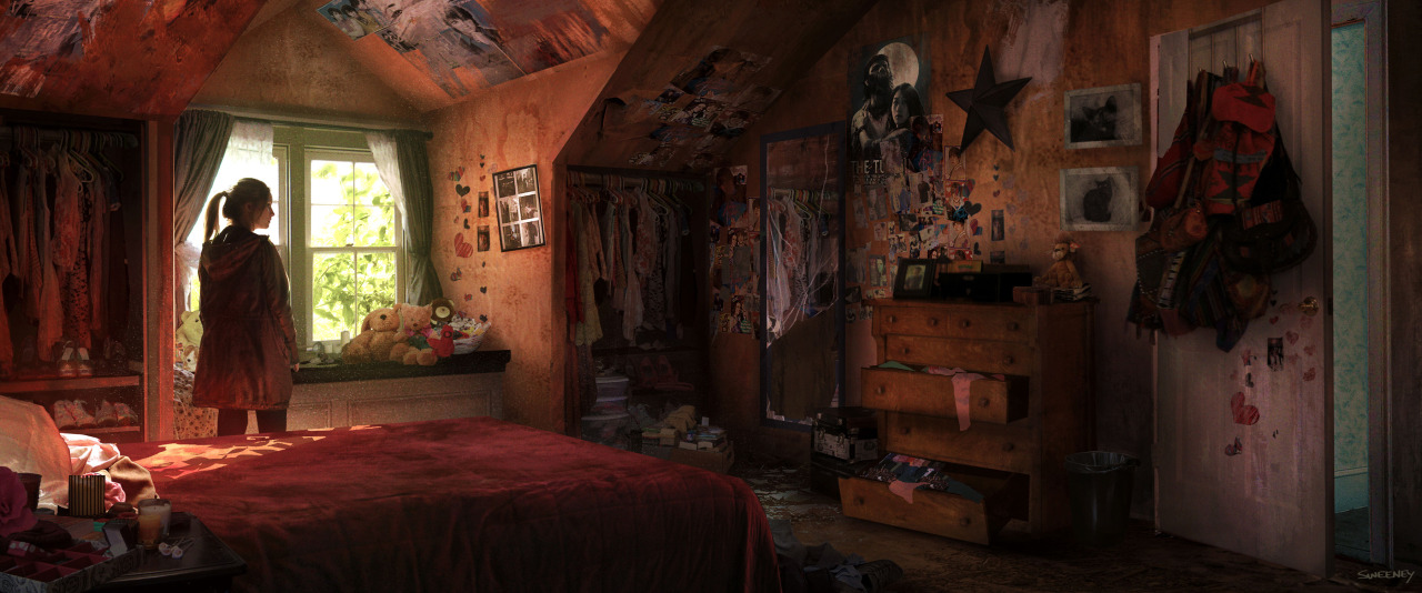 postapocalypticflimflam:  saveroomminibar:The Last of Us. Featured concept art by