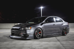 jdmlifestyle:  Lancer Evolution X on TE37s. Photo By: Kevin Chow