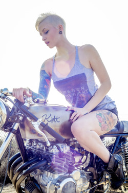 jessedangerx:  Jesse Danger with Kott Motorcycles,