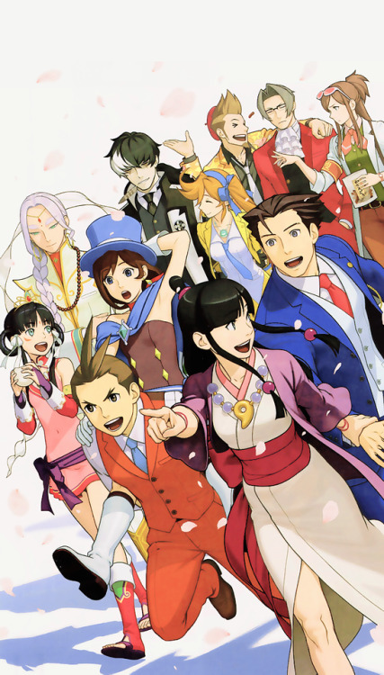 nanahoshis:  Ace Attorney Mobile Wallpapers* Click to see full size*  More Wallpapers  