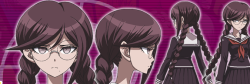 sozettafabulous:  Everyone is busy talking about how great all the other characters look but is no one going to talk about how pretty Touko Fukawa actually is? I mean look at her little beauty mark and everything dang girl. I mean really, it reminds me