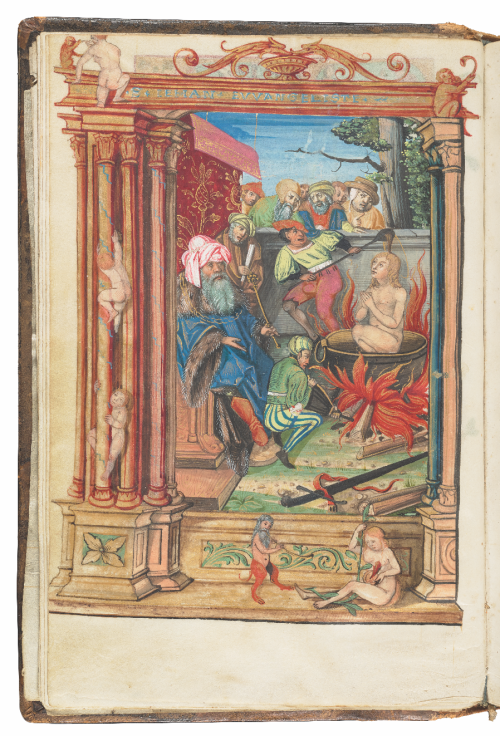 Book of Hours, Use of Rome (Hours of Étienne Thirion) Lyon, 1518; illuminator: Master of Bénigne Ser