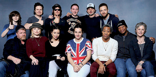 reedusmcbridedaily: TWD Cast at Walker Stalker Con London 2016