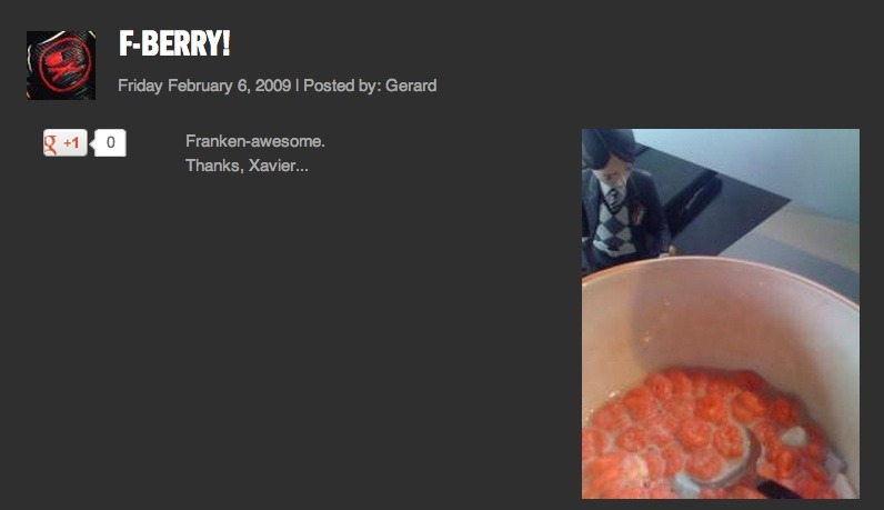 vacationadventuresociety:  Gerard Way cereal blogs ‘09 