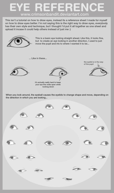 fucktonofanatomyreferences:  An aweing fuck-ton of human eye references. 