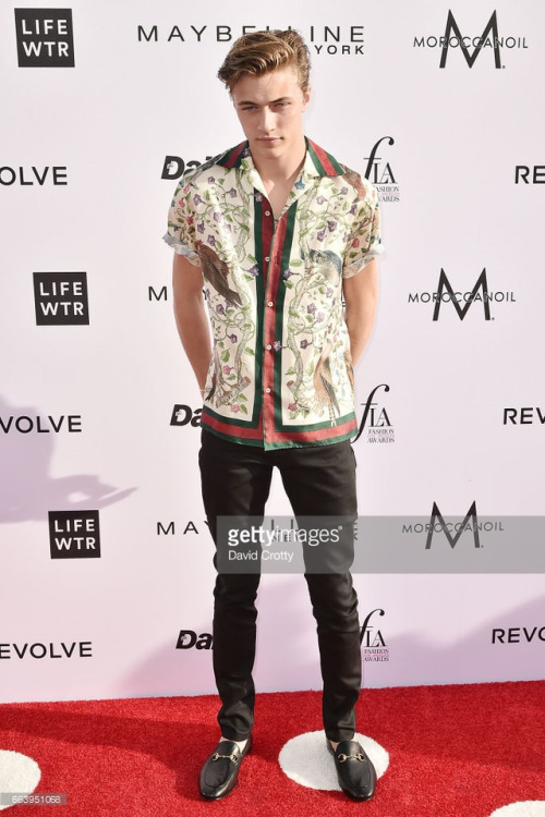 Lucky Blue Smith attends the Daily Front Row’s 3rd Annual Fashion Los Angeles Awards