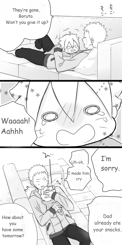 Naruto and baby Boruto doujin [TRANSLATED]