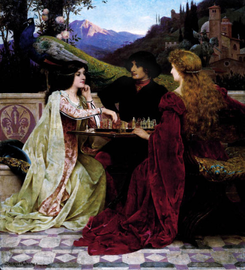 karamazove:Jacques-Clément Wagrez (1846-1908) “The Chess Players” 