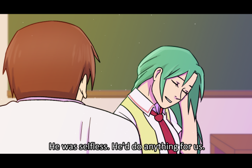 Screenshot redraw from the only moment I liked in the old Higurashi films haha. Just in time for the