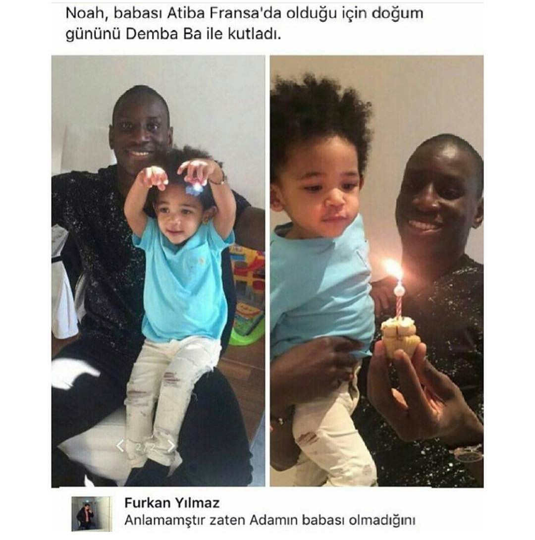 Noah, babasi Atiba...