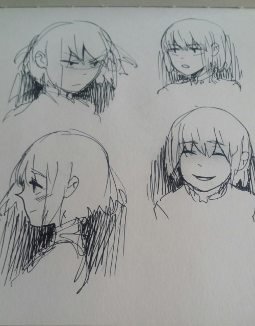 starfleetrambo:  Sorry I can’t upload the newest page atm. My computer can’t seem to connect to the internet (im on my phone righr now) so here’s a bunch or random ren sketches
