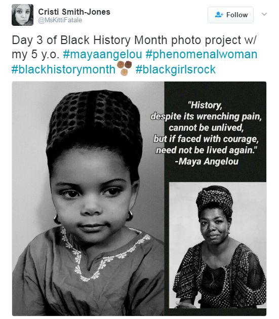 This 5-year-old's photo tribute to black history figures is so powerful