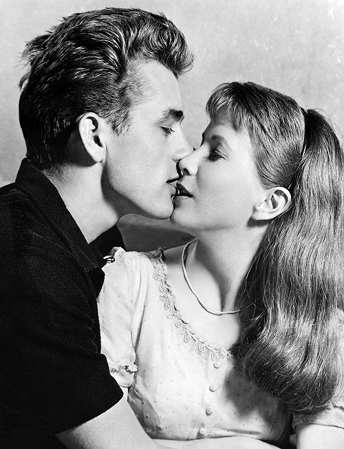 jamesdeaner:
““ James Dean and Julie Harris in a promotional photo for East of Eden.
” ”